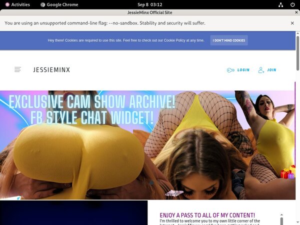 Active Jessieminxxx.com Passwords