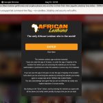 Africanlesbians Discount Trial Free