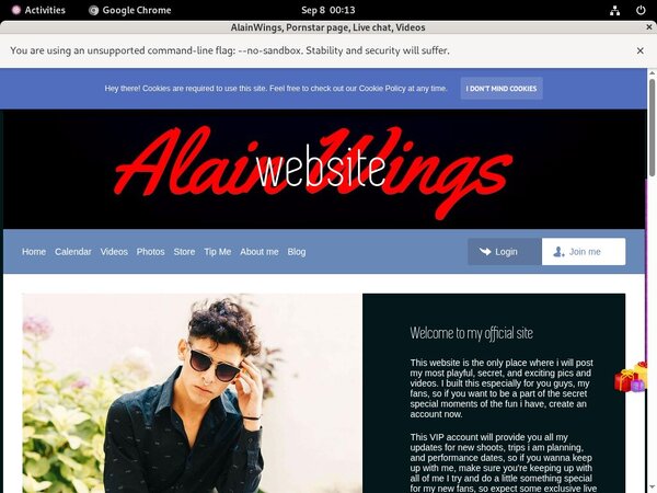 AlainWings Hot Sex