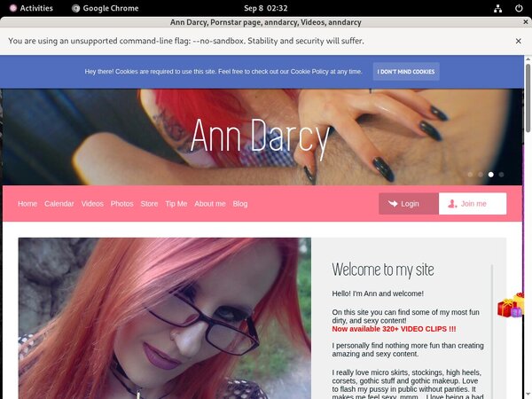 Ann Darcy Paysite Review