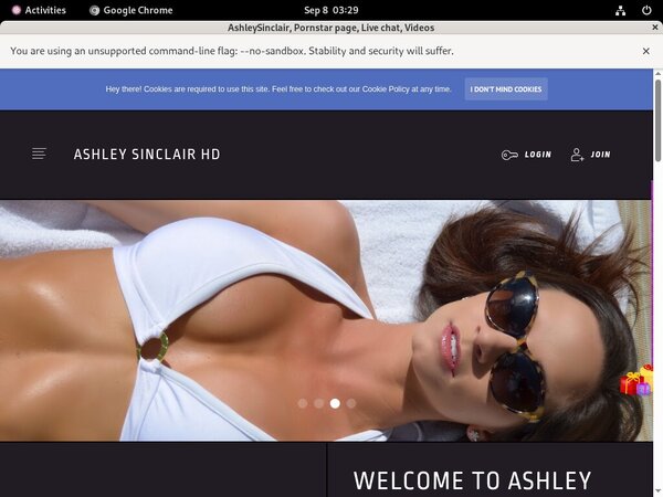 Ashleysinclair.modelcentro.com Free Premium