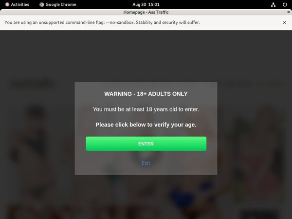 Ass Traffic Logins