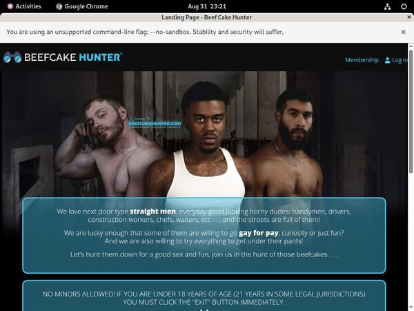 Beefcakehunter Page