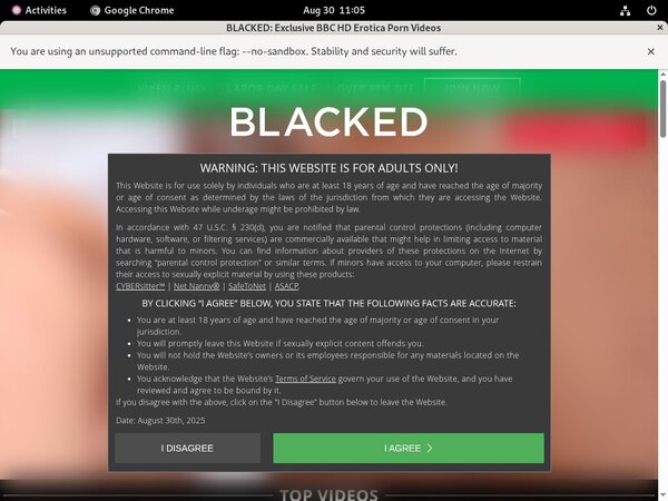 Blacked Account 2014