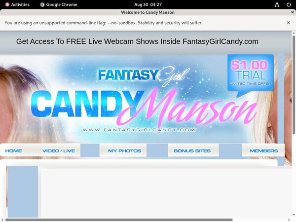 Candymanson Real Accounts