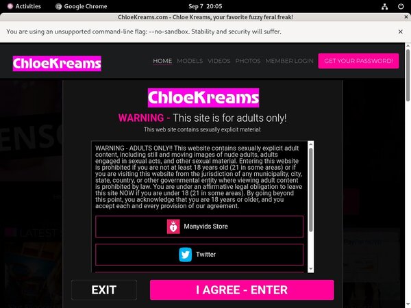 Chloekreams Sale