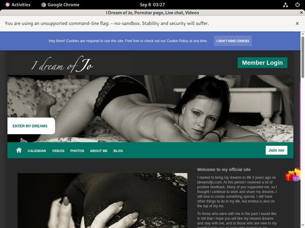 Contas Premium Idreamofjo.com