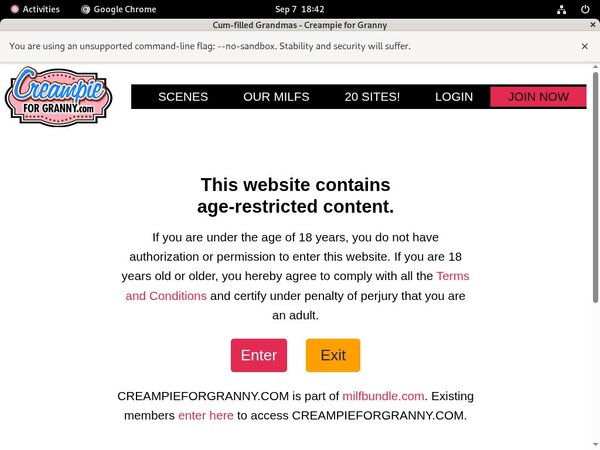 Creampie For Granny Gratis Password