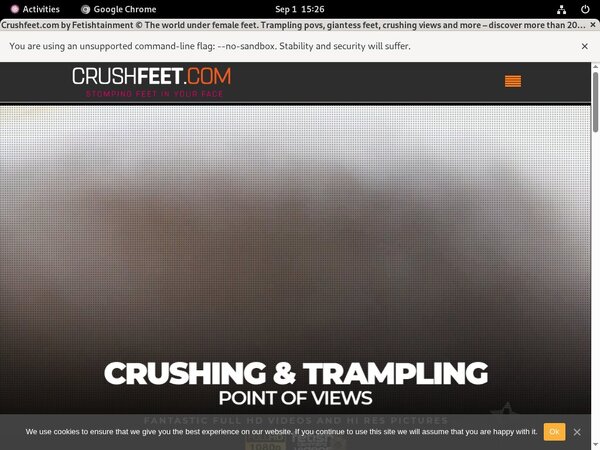 Crush Feet Account New