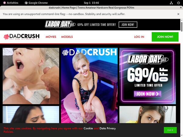 Dadcrush 1 Day Trial