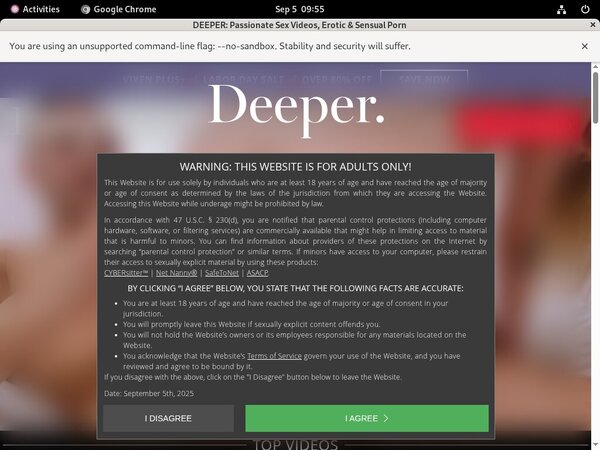Deeper Premium Password