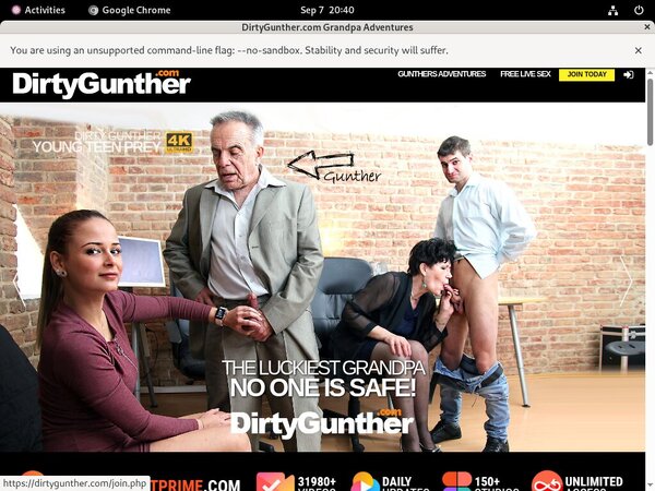 Dirtygunther.com Account Premium