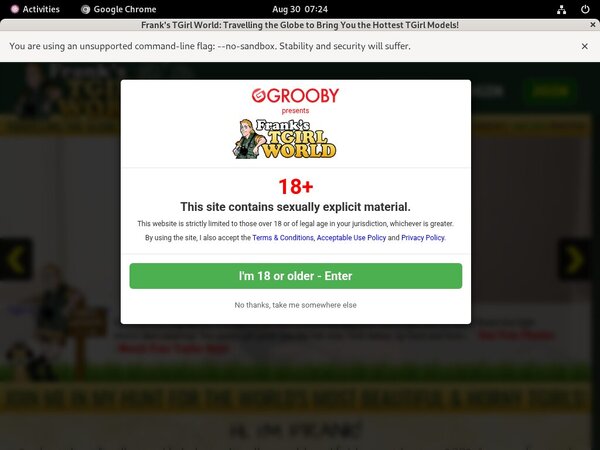 Franks-tgirlworld.com Secure Purchase