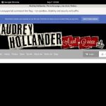 Free Account In Theaudreyhollander.com