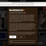 Free Account To Bareback Plus