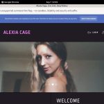 Free Alexiacage.modelcentro.com Account Login