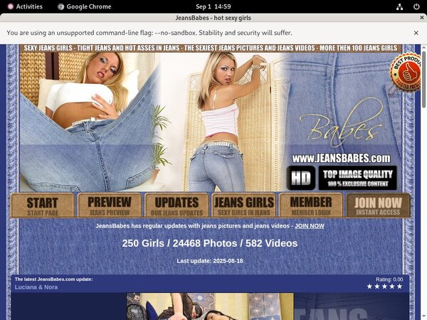 Free Jeansbabes.com Member