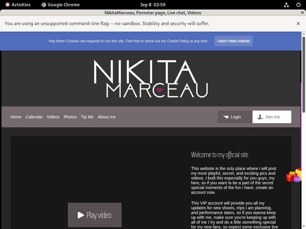 Free NikitaMarceau Username And Password Free NikitaMarceau Username And Password