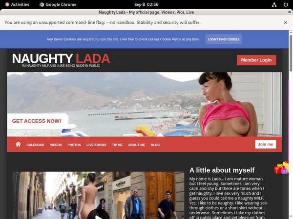 Get Naughty Lada Trial Membership
