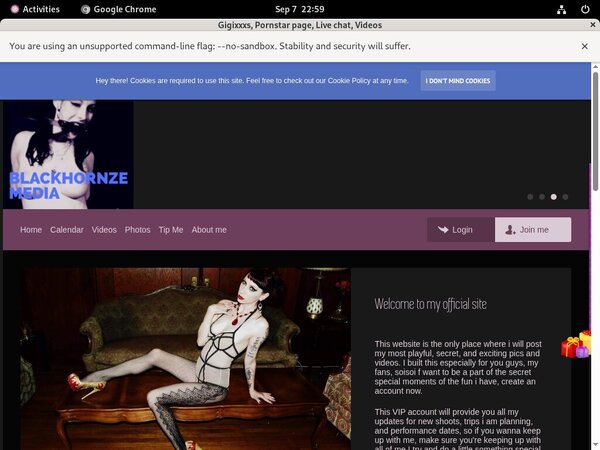 Gigixxxs Discount Join Page