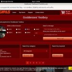 Goddessesfootboy Membership Account