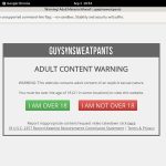 Guysinsweatpants.com Try Free