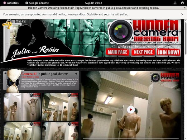 Hidden Camera Dressing Room With Zombaio