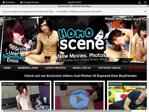Homoscene Free Code