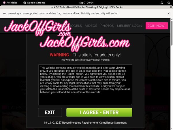 Jackoffgirls.com Discount Accounts