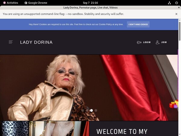 Lady Dorina Mit Bankkarte