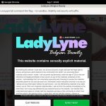 Lady Lyne Account Membership