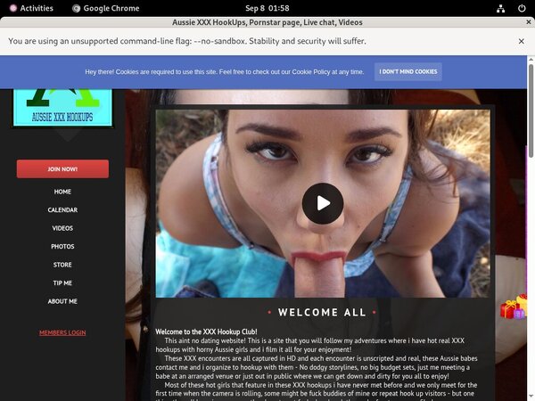Login AussieXXXHookUps