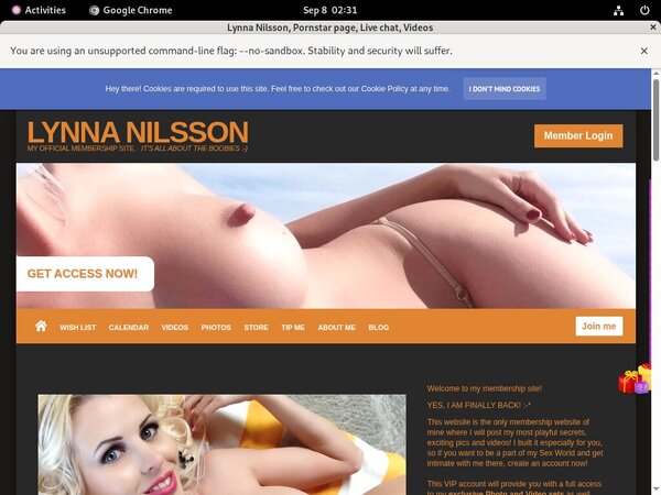 Lynna Nilsson Free Access