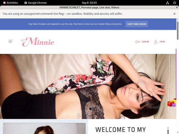 MINNIE SCARLET Trial Sign Up