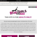 Make Real Girls Gone Bad Account