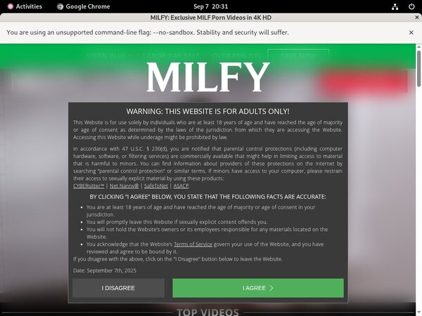 Milfy.com Free Logins 2018