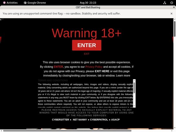 New Cbtandballbusting.com Password