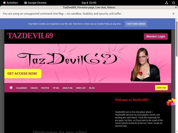 New Free TazDevil69 Accounts