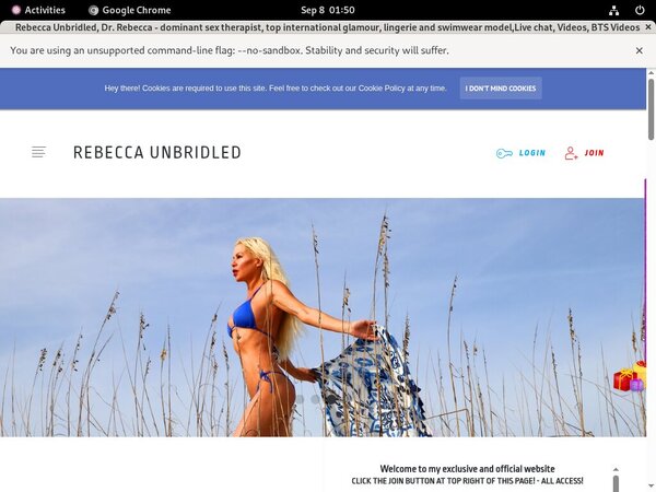 New Rebeccaunbridled.com Porn