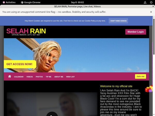 New SELAH RAIN Accounts