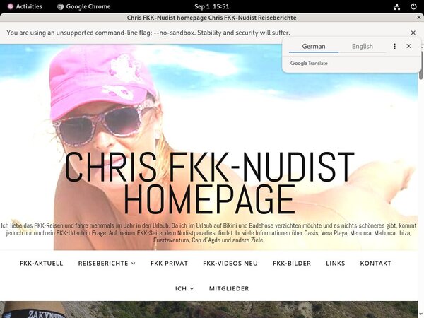 Nudistparadies With Cash