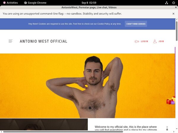 Password AntonioWest Free