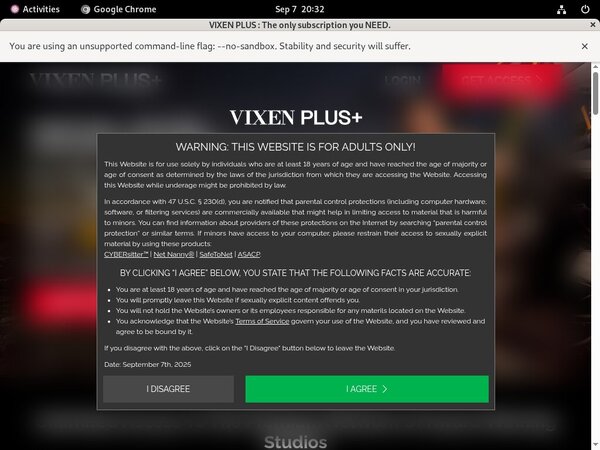 Password Free Vixen Plus