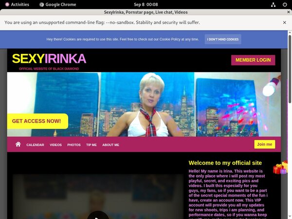 Password SexyIrinka Free
