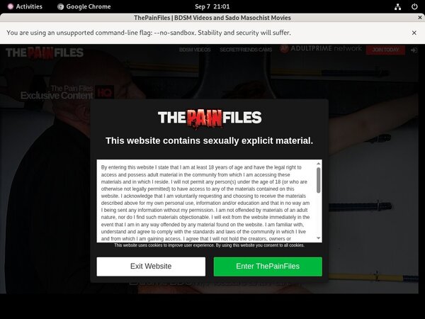 Porn Pass Thepainfiles.com