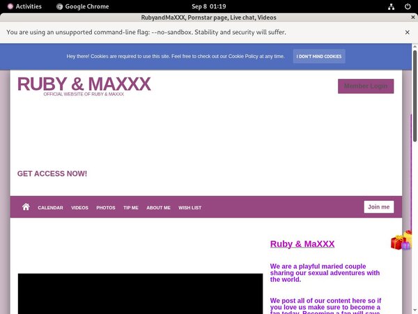 RubyandMaXXX Special Discount