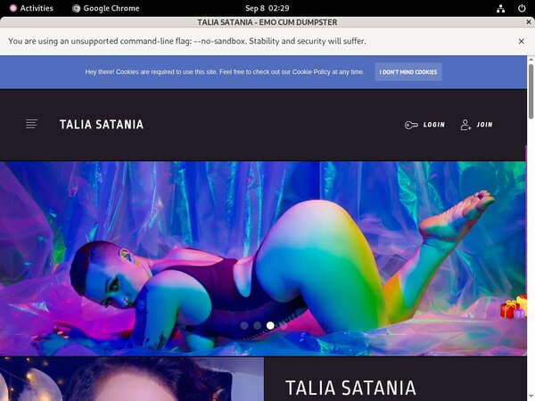 Taliasatania.modelcentro.com Discount Today
