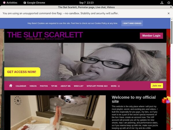 The Slut Scarlett Telephone Billing