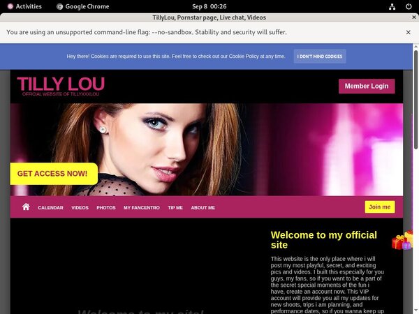 TillyLou Login Codes