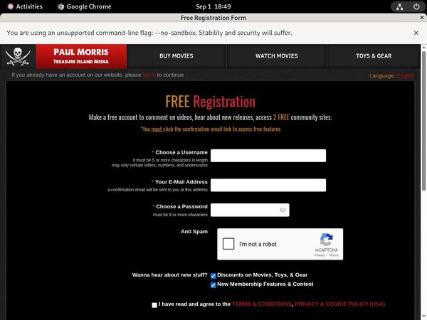 Tim Pass Discount Password